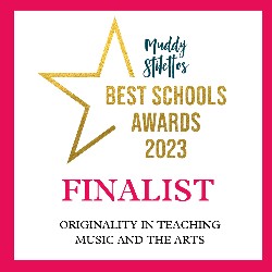 Muddy Stilettos Finalist for ‘Originality in Teaching Music and The Arts
